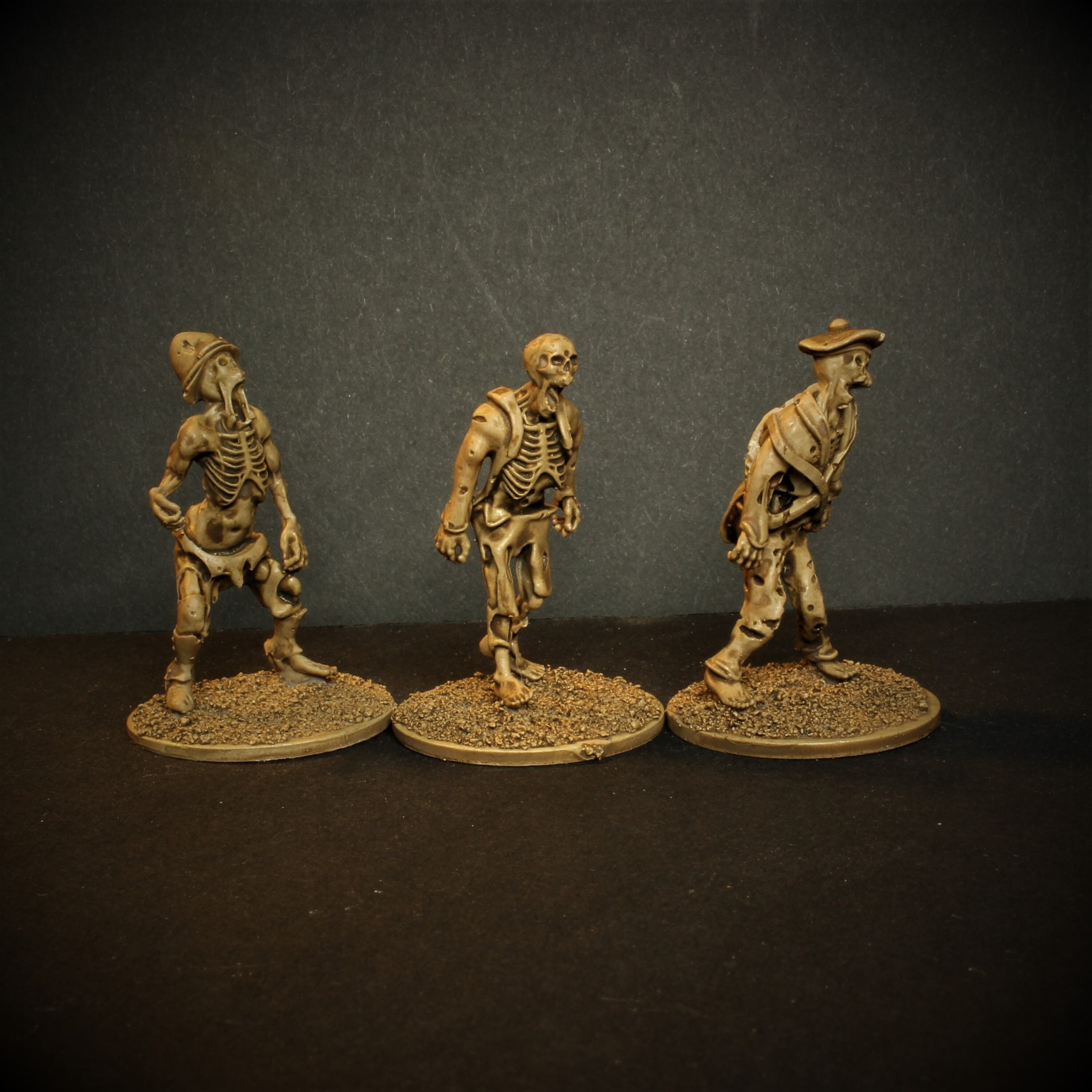 Napoleonic Zombies No.2 set of 3 28mm to 32mm High - Etsy