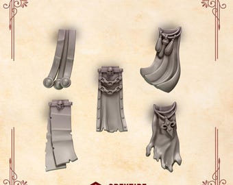 Crimson Lords lendendoek 16K | 24K UHD van Greytide Studios-conversiebits |  Herauten | Ruimteridders | Grimdark-tafelblad Wargaming