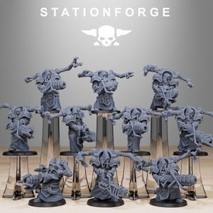 Scavenger Volatiles by StationForge Miniatures 12K / 16K UHD - Grimdark Future