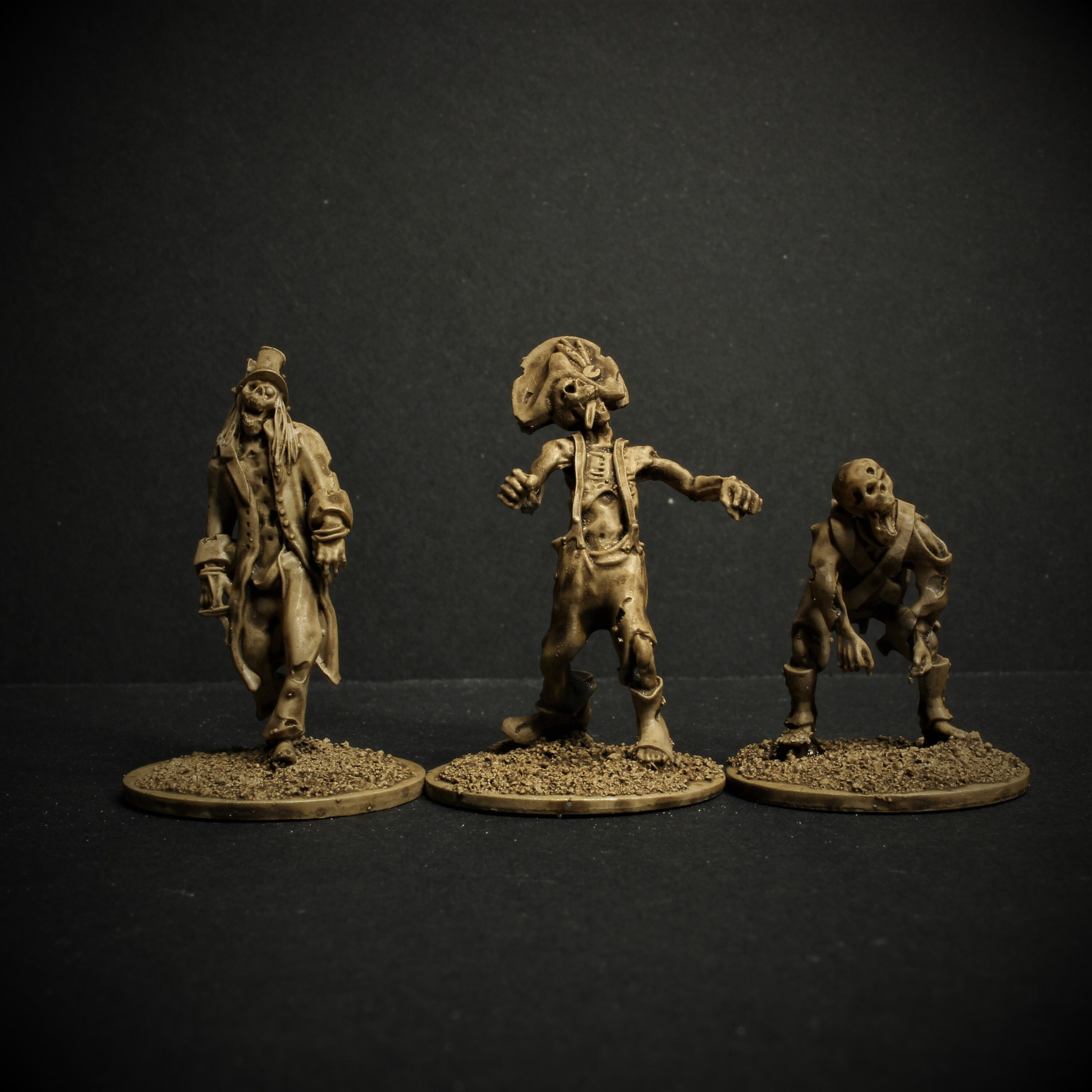 Napoleonic Zombies No.1 set of 3 28mm to 32mm High - Etsy