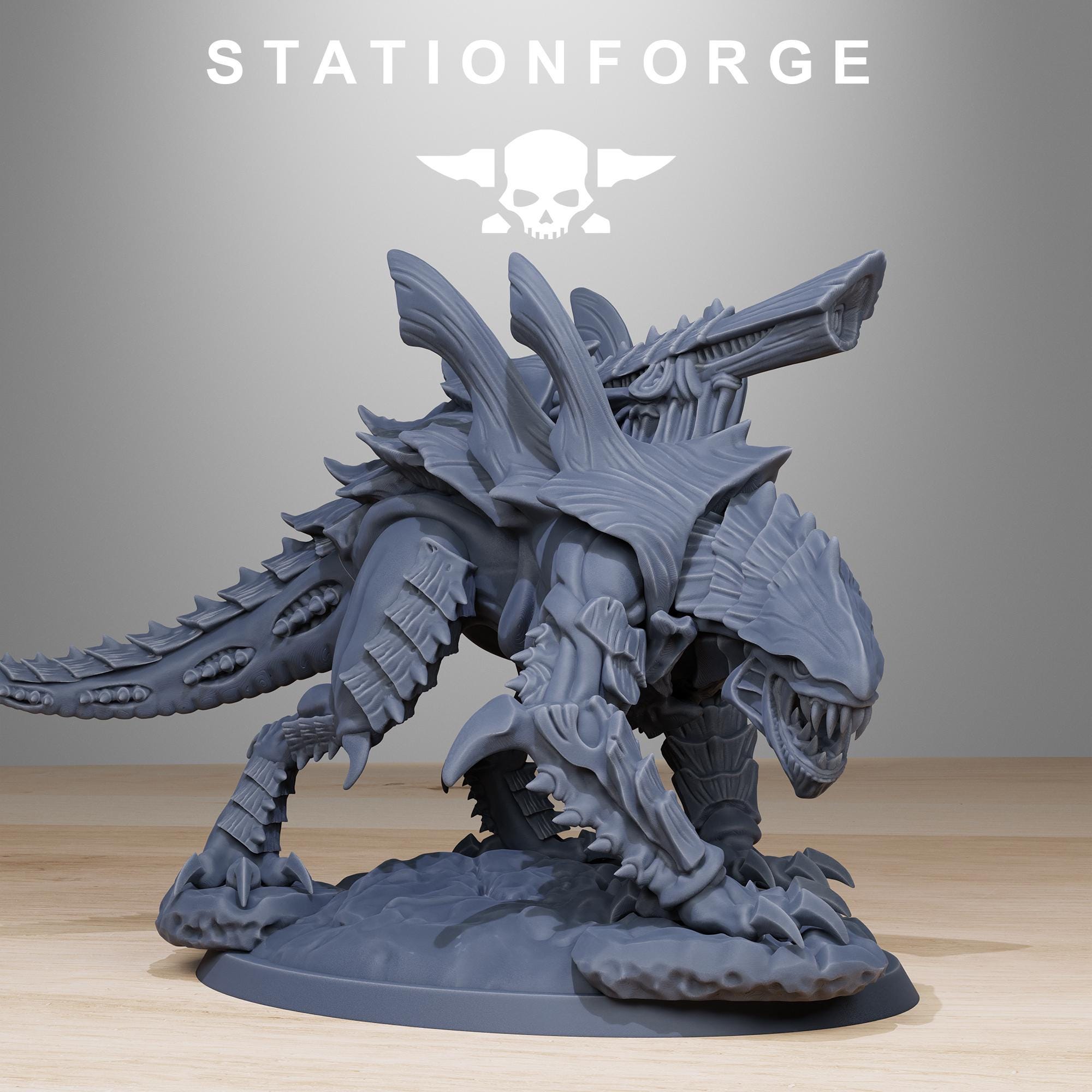 WARHAMMER 40K / 40000 : Hive tyrant Tyranid / Prince tyranide (fincecast) EUR 39,00 - FR