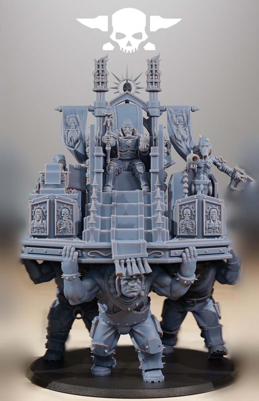 National Guard Royal Throne by Miniatures Grimdark Future