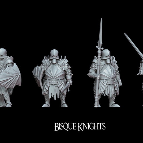 Queensguard Saint Decent Resin Miniature for Tabletop War Etsy