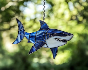 海中の貝殻と魚 ヴィンテージ・ステンドグラス 大型 グラスマスターズ社 海中の貝殻と魚 ヴィンテージ・ステンドグラス 大型 グラスマスターズ