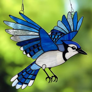 トロント・ステンドグラス Blue Jay ブルージェイ アオカケス トロント・ステンドグラス Blue Jay ブルージェイ アオカケス