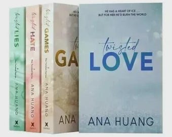 Twisted Series Ana Huang 4 Book Paperback Collection – Romance Novels