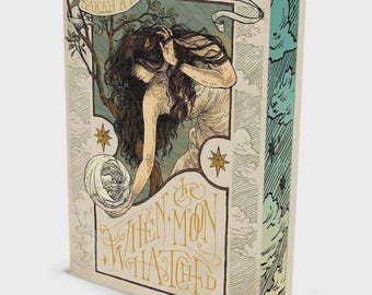 When the Moon Hatched Hardcover Book Fantasy Romance Novel Emotional Story Gift for Book Lovers