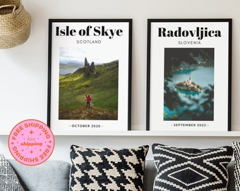 Personalized Travel Photo Print • Custom Adventure Art
