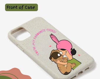 Bob's Burgers Biodegradable Phone Case | Louise Belcher Fan Art