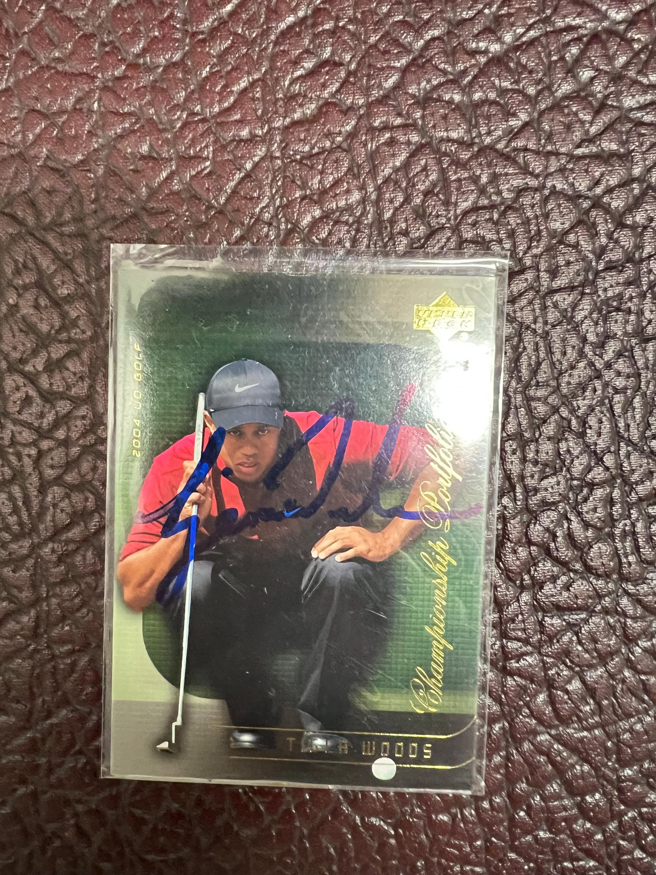 Tiger woods autograph - Etsy 日本
