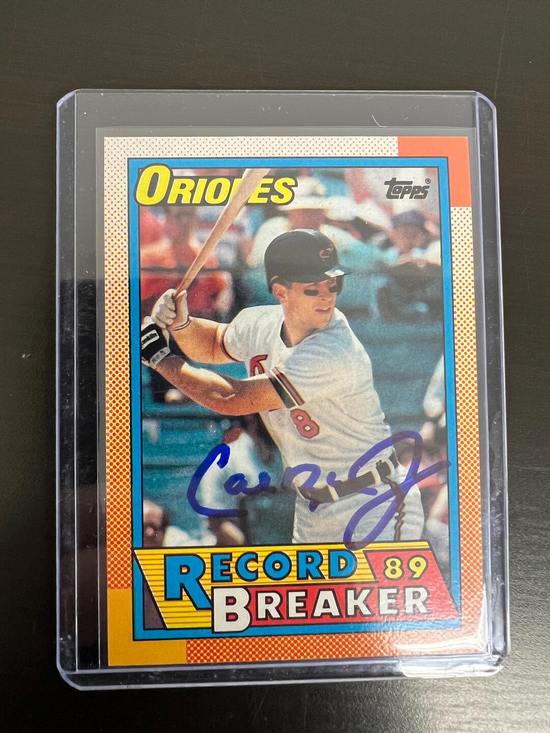Cal Ripken J R Auto Card Cal Ripken Jr Auto Autograph Baseball Card Signed Baltimore Orioles - Etsy