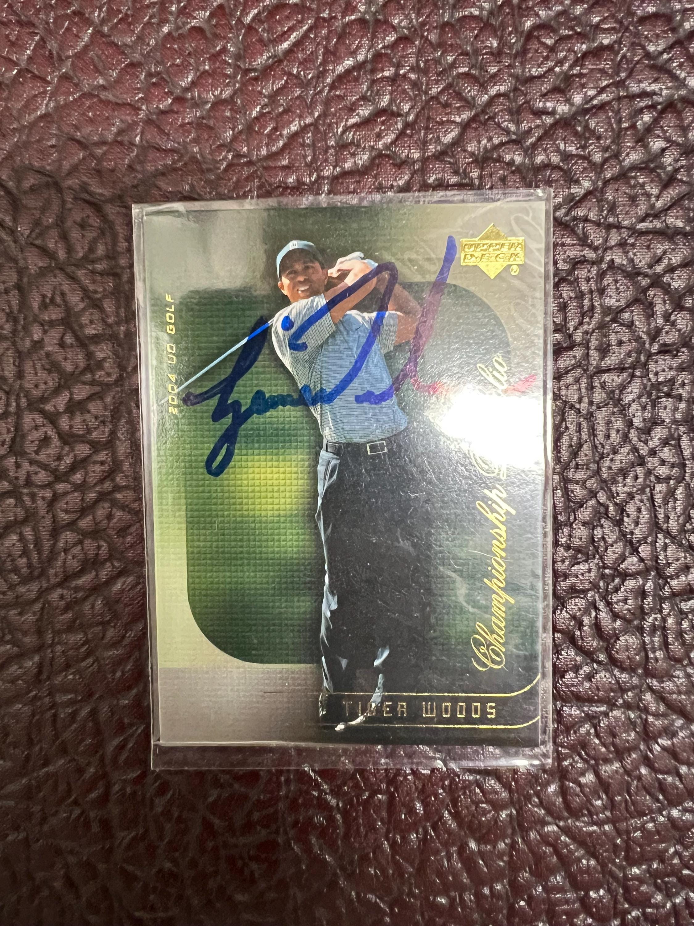 Tiger woods autograph - Etsy 日本