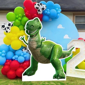 Toy Story Cutout, Rex Cutout,  Toy Story Rex Stand Up Prop, Toy Story Party Cut Out, Toy Story Party, DIGITALFILE ONLY 0016
