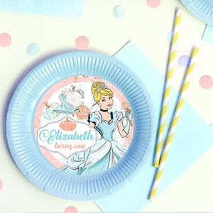 Cinderella Charger Plate Insert, Cinderella Plate Insert, Cinderella Plate Insert Template 0020