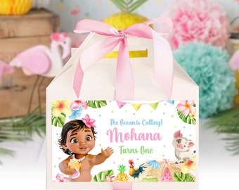 Kids Gable Box Label, Kids Treat Box Label, Kids Treat Box Party Favors 0012