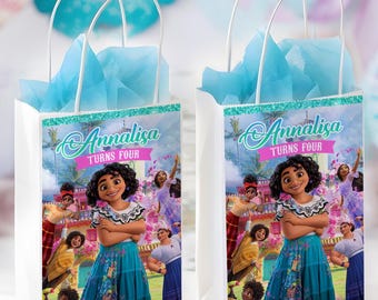 Encanto Treat Bag Label, Personalized Birthday Party (Digital File) 0026