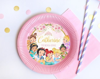 Baby Princess Circle Label, Baby Princess Platzteller Einsatz, Baby Princess Platzteller Einsatz, NUR DIGITALE DATEI 0010