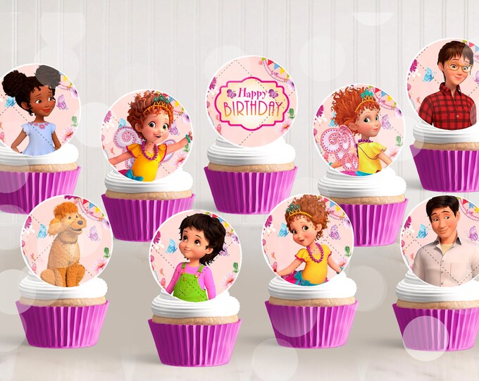 Disney Fancy Nancy Cake Toppers Set of 13 With 10 Figures, Featuring ...