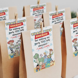 Toy Story Dankeschön Tags, Toy Story Giveaway Etiketten, Toy Story, NUR DIGITALE DATEI 0009