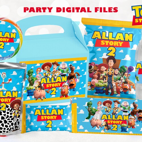Toy Story Birthday Party Package Toy Story Birthday Etsy
