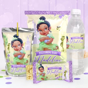 Baby Tiana Party Package, Baby Tiana Birthday Printables,  Baby Tiana Party Kit, DIGITAL FILE ONLY - 0041