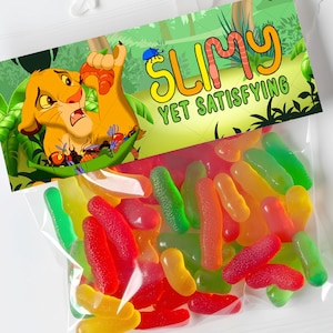 Lion King Candy Bag, Lion king Candy Bag Labels, Lion king Candy Bag Topper, DIGITAL FILE ONLY 0011