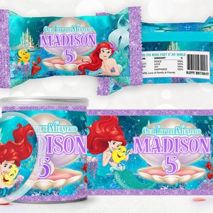 Little Mermaid Ariel Party Package, Little Mermaid Ariel Birthday ...
