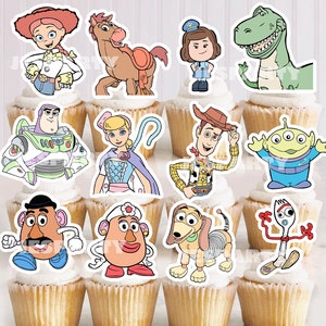 Toy Story Cupcake Topper, Toy Story Printable Cupcake Topper, Toy Story giveaways label, Toy Story, INSTANT DOWNLOAD 0009