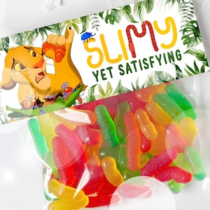 Lion King Candy Bag, Lion king Candy Bag Labels, Lion king Candy Bag Topper, DIGITAL FILE ONLY 0003