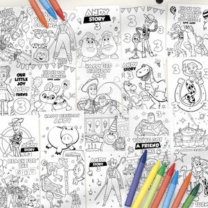 Toy Story Coloring pages, Toy Story Birthday, Toy Story Coloring, Toy Story Goodie Bags, Toy Story Editable Coloring sheet, 0016 0033