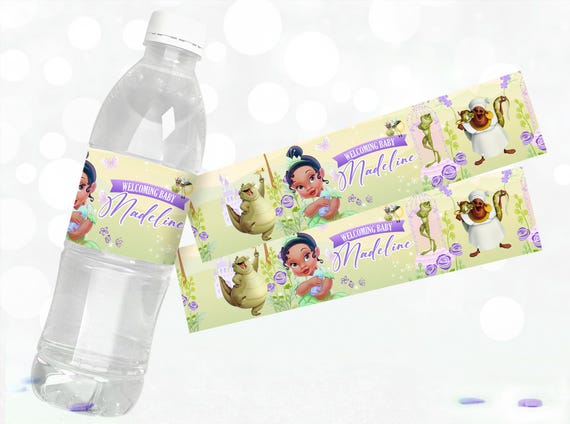 Baby Tiana Party Package, Princess Tiana Birthday Printables, Princess Tiana Party Kit, Princess and the frog, DIGITAL FILE ONLY - 0041