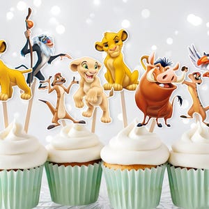Lion King Cupcake Topper, Lion King Printable Cupcake Topper, Lion King giveaways label, Lion King, INSTANT DOWNLOAD 0011 0003