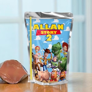 Toy Story Capri Sun Label, Toy Story Kool Aid, Toy Story Juice Pouch Label Printable, DIGITAL FILE ONLY 0016