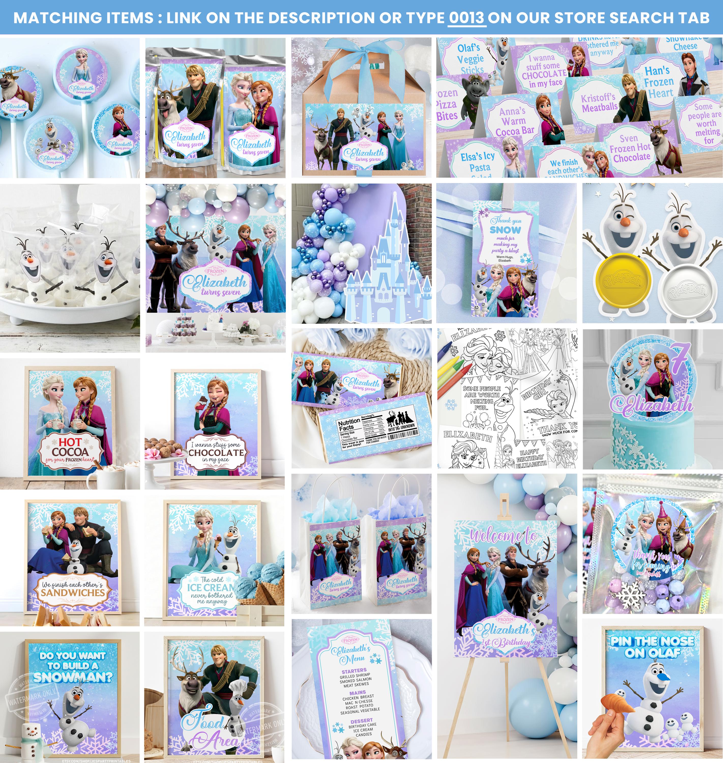 Printable Frozen Castle, Frozen Party Castle, Frozen Disneyland Castle