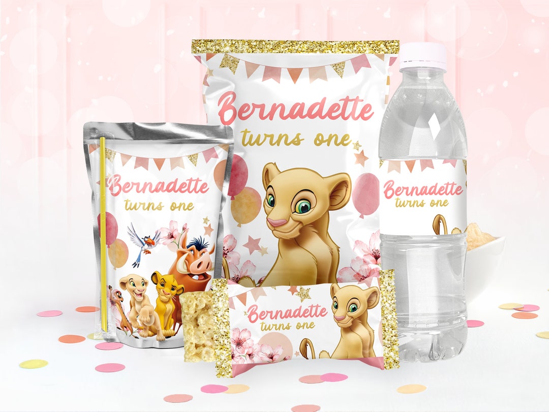 Lion King Nala Baby Shower, Lion King Nala Birthday Printables, Lion