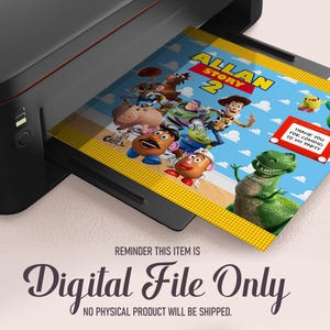 Toy Story Chip Tasche, Toy Story Chip Beutel Etikett, Toy Story Chip, NUR DIGITALE DATEI 0016 Bild 4