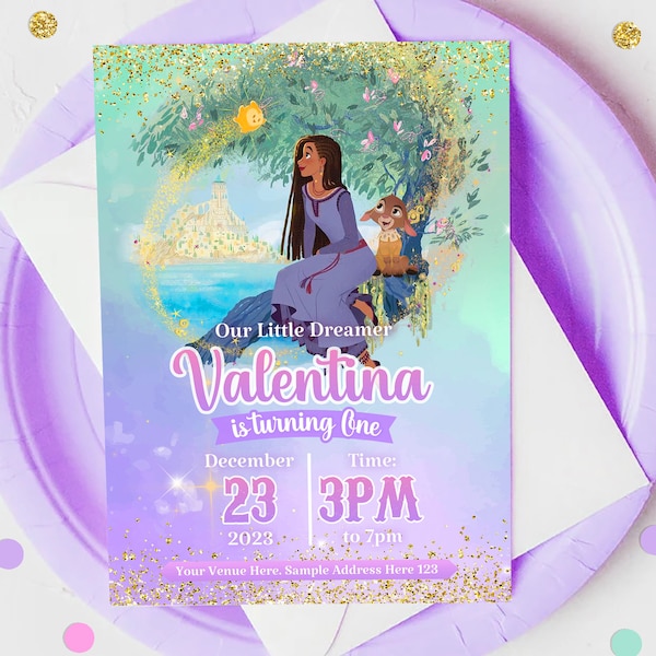 Wish Invitation, Wish E Invites, Wish Invitation Template, Wish Pastel Invitation 0008