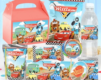Cars Radiator Spring Party Package, Cars Birthday Printables, Cars Radiator Spring Party Kit, Cars Radiator Spring, DIGITAL FILE ONLY - 0031
