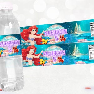 Little Mermaid Ariel Party Package, Little Mermaid Ariel Birthday ...