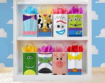 Toy Story Leckerli Beutel, Toy Story Party Geschenkbeutel, Toy Story Party, Spielzeug Geschichte Beutel, Geschenktüten, DIGITALDATEI 0016 0040