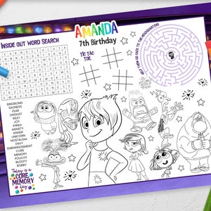 Inside-out activiteitenplacemat, inside-out placemat, inside-out kleurplaat, ALLEEN DIGITAAL BESTAND 0045