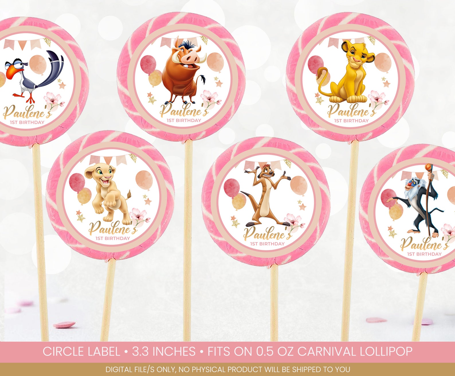 Lion King Nala Baby Shower Lion King Nala Birthday Etsy