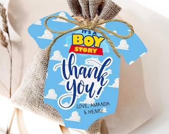 Toy Story Thank You Tags, Boy Story Labels (Digital File) 0040