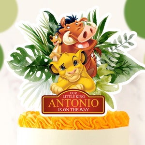 Lion King Cake Topper, Lion King Centerpiece, Lion King Printable Topper, Lion King, DIGITAL FILE ONLY 0003