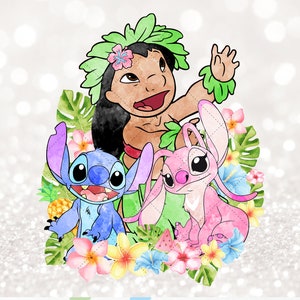 Lilo Stitch Clipart PNG Instant Digital Download, Lilo Stitch Printables, Lilo Stitch Printable, 0007