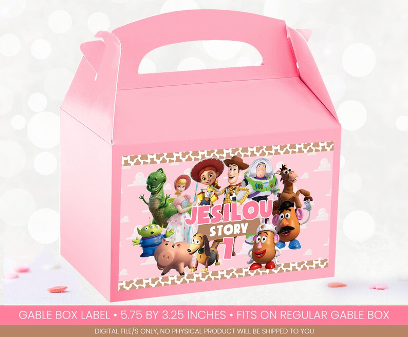 Toy Story Girl Party Package Toy Story Girl Birthday Etsy