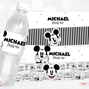 Mickey Mouse Party Package, Mickey Mouse Birthday Printables, Mickey ...
