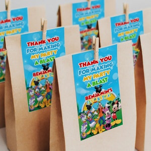 Mouse Clubhouse Thank you tags, Mouse Clubhouse Giveaway Labels, Mouse Clubhouse, DIGITAL FILE ONLY – 0006