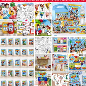 Toy Story Chip Tasche, Toy Story Chip Beutel Etikett, Toy Story Chip, NUR DIGITALE DATEI 0016 Bild 6