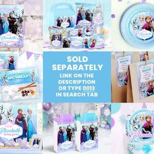 Frozen Activity Placemat, Frozen Placemat, Frozen Coloring Sheet ...
